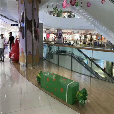 【玻璃钢糖果雕塑商场小品雕塑】- 