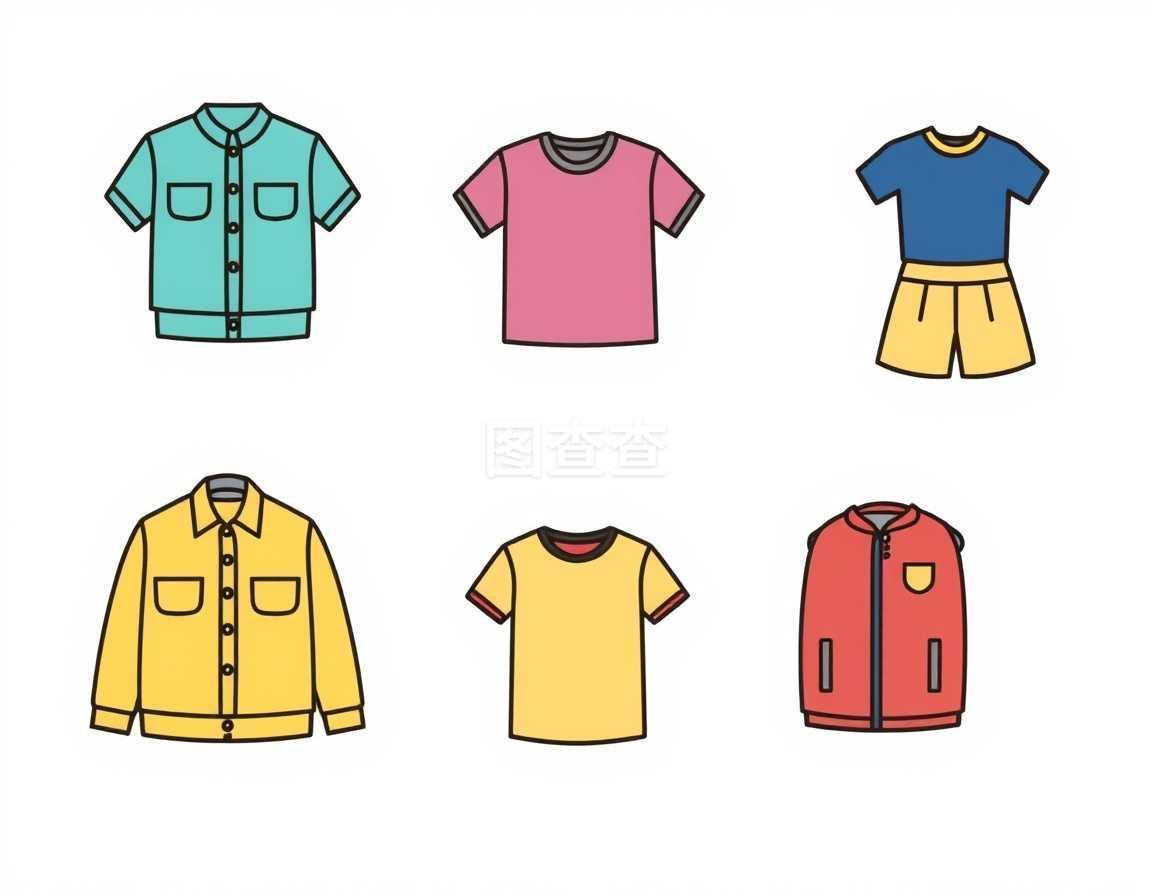 服装图标集